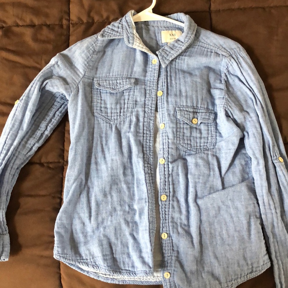 Blue Long sleeves